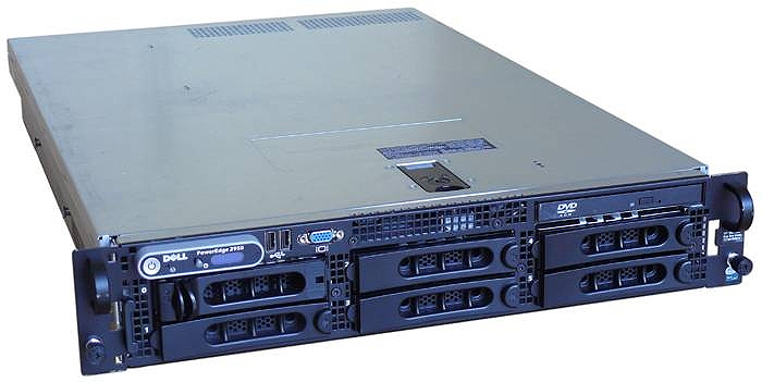 Servidor Dell PowerEdge 2950 Rack 19" B GRADO B (Intel xeon E5320 1.86Ghz/4GB/2x500GB/DVD/WSVR)