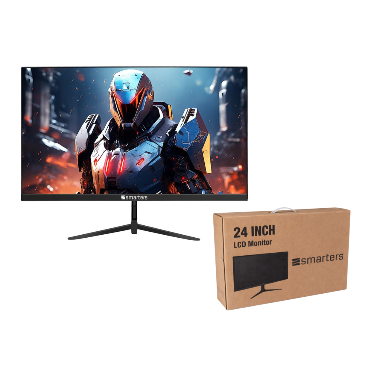 Monitor de Escritorio 23,8" - Negro SM-DM238B - Smarters