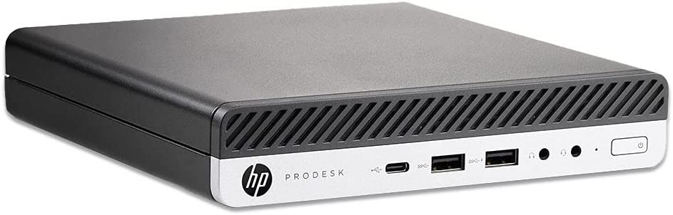 Ordenador HP 600 G3 Mini PC GRADO B (Intel Core i3 6100T 3.20GHz/8GB/256SSD-NVMe/NO-DVD/W10P) Preinstalado