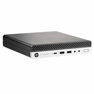 Ordenador HP 800 G3 Mini PC GRADO B (Intel Core i7 6700T 2.80GHz/8GB/256SSD-NVMe/NO-DVD/W10P) Preinstalado