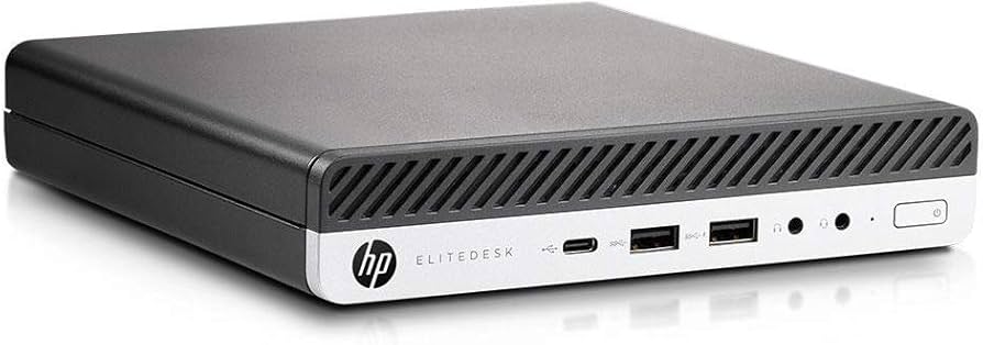 Ordenador HP 800 G4 Mini PC GRADO A (Intel Core i7 8700 3.20GHz/16GB/512SSD-M.2/NO-DVD/W11P) Preinstalado