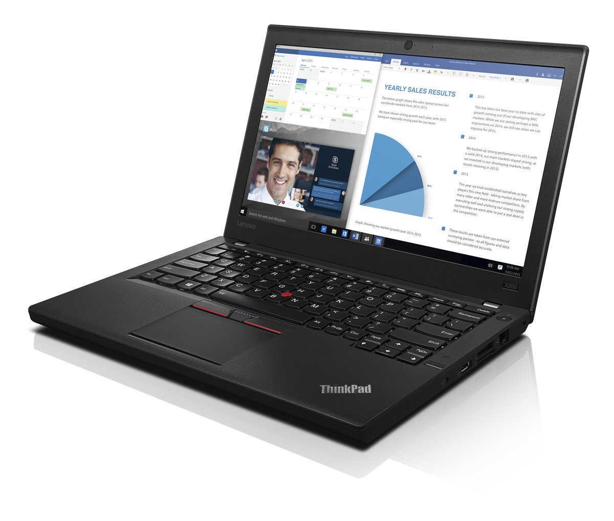 Portátil Lenovo ThinkPad X260 GRADO B (Intel Core I7 6600U 2.60GHz/8GB/480SSD/12.5HD/NO-DVD/W8P)